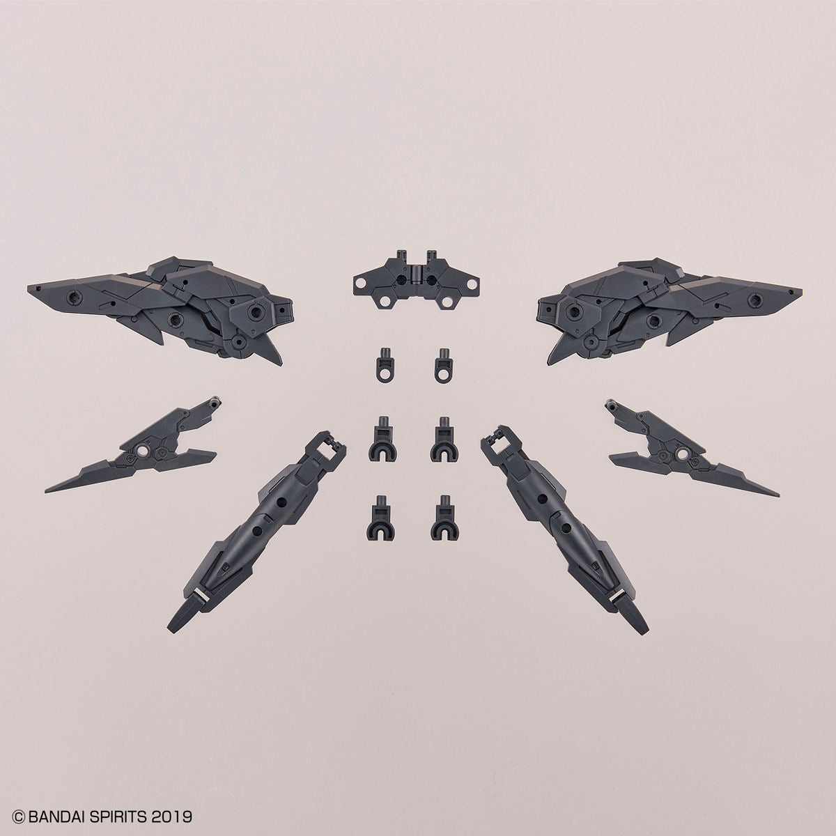 Kit D'accessoires Bandai Pour Modèles 30mm - Multi-boosters Et Ailes - Masques De Tête - Personnalisation Gundam Et Mechas