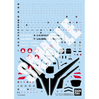 Macross Plus HG YF-19 Isamu Daison Machine 1/100 Scale Water Decal Sheet