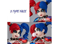 DC Comics Amazing Yamaguchi Revoltech No.015EX-2 Harley Quinn (Red x Blue Twintail Ver.) Exclusive