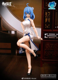 E-Model A.T.K. Girl Four Mytical Beasts Qipao Accessories Set