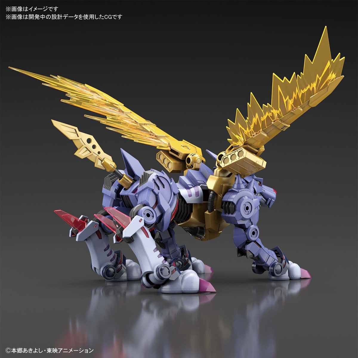 Digimon Adventure Figure-rise Standard Amplified MetalGarurumon Model Kit