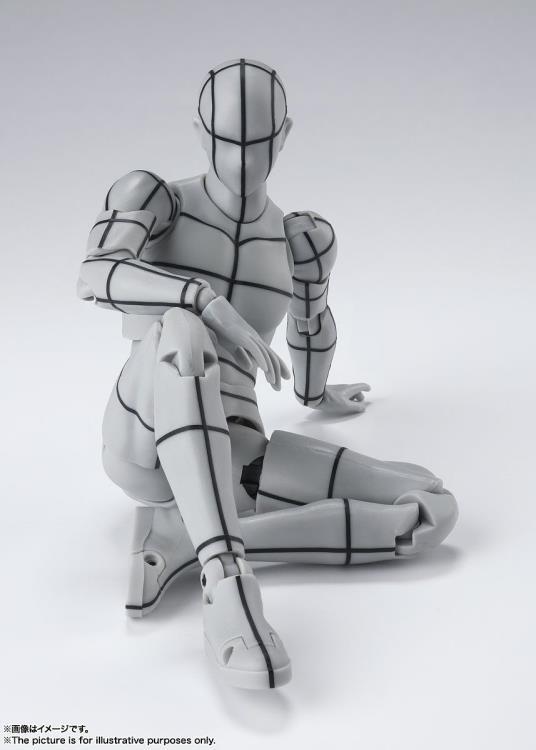 S.H.Figuarts Body-kun Wireframe (Gray Color Ver.)