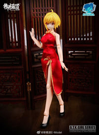 E-Model A.T.K. Girl Four Mytical Beasts Qipao Accessories Set