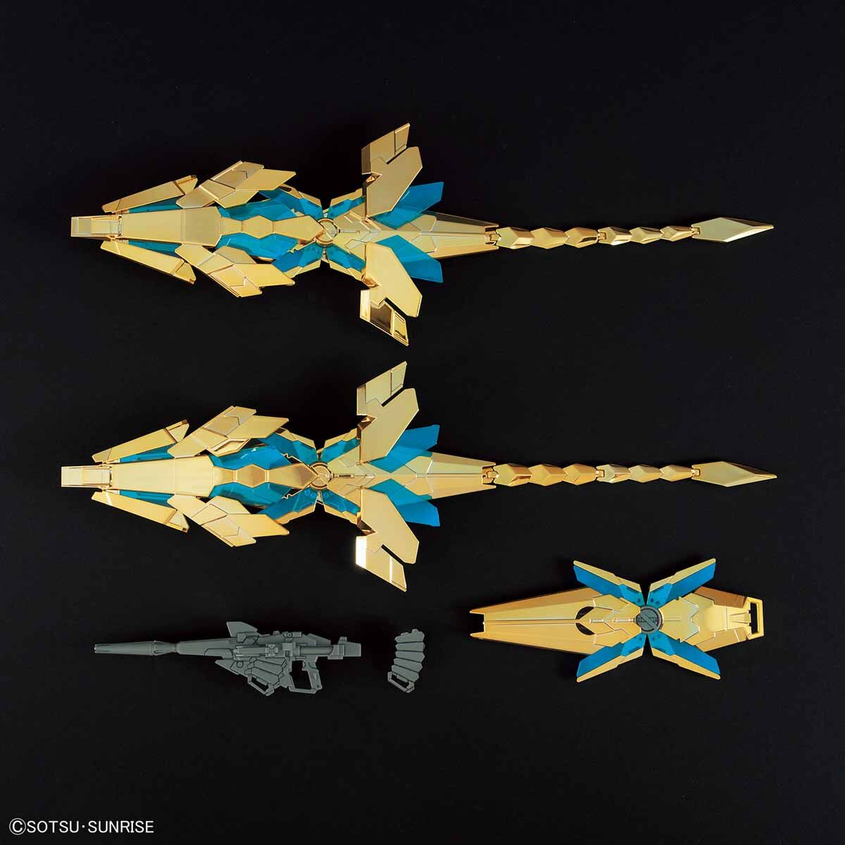 HGUC 1/144 #216 Unicorn Gundam 03 Phenex Destroy Mode (Narrative Ver.) Gold Coating