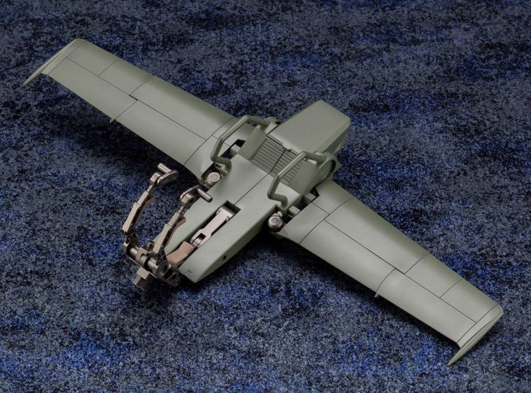 Hexa Gear Booster Pack 005 Jet Pod (Dark Green Ver.) Model Kit