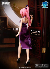 E-Model A.T.K. Girl Four Mytical Beasts Qipao Accessories Set