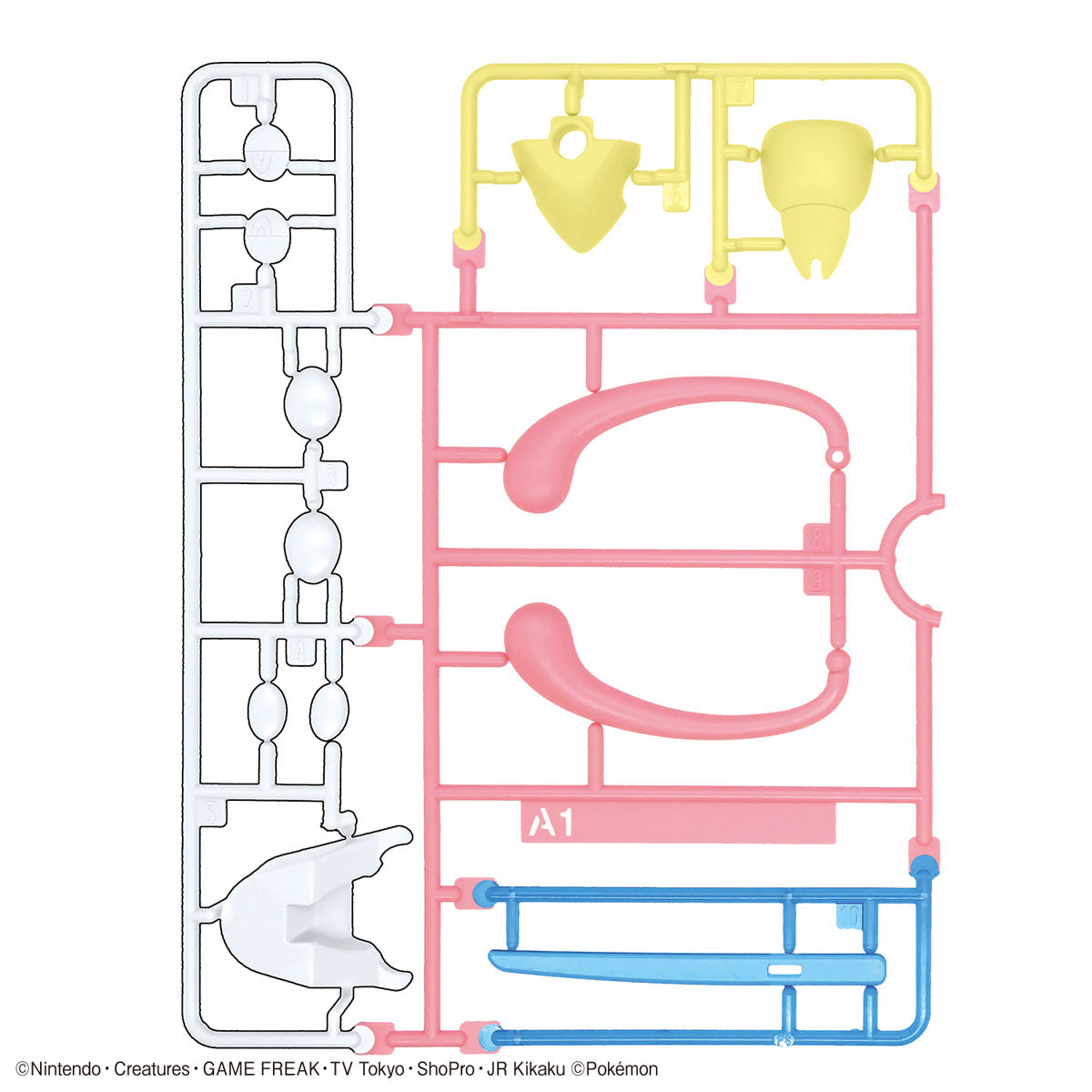 Pokemon 47 Greninja Model Kit