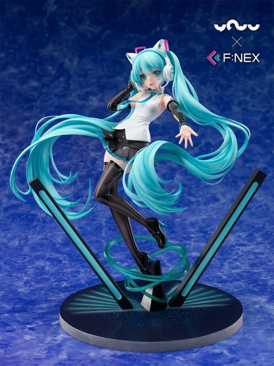 Vocaloid YOWU x F Nex Hatsune Miku (Cat Ear Headphones Ver.) 1/7 Scale Figure