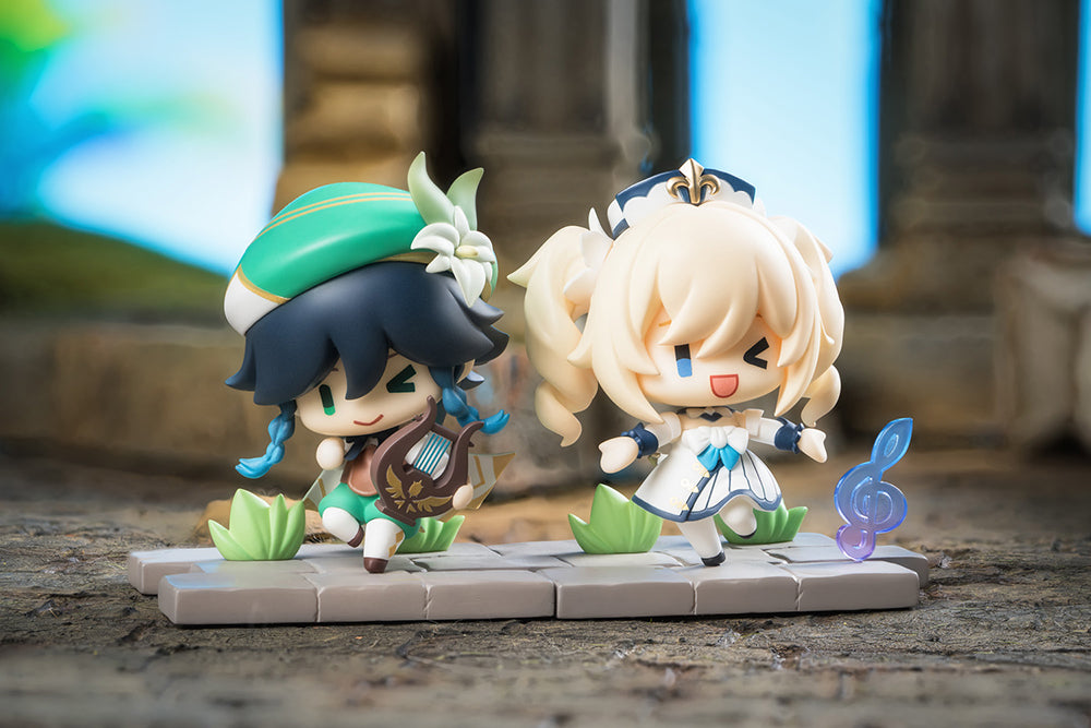 Genshin Impact Battle Scene Series Mondstadt Edition Box of 6 Random Figures