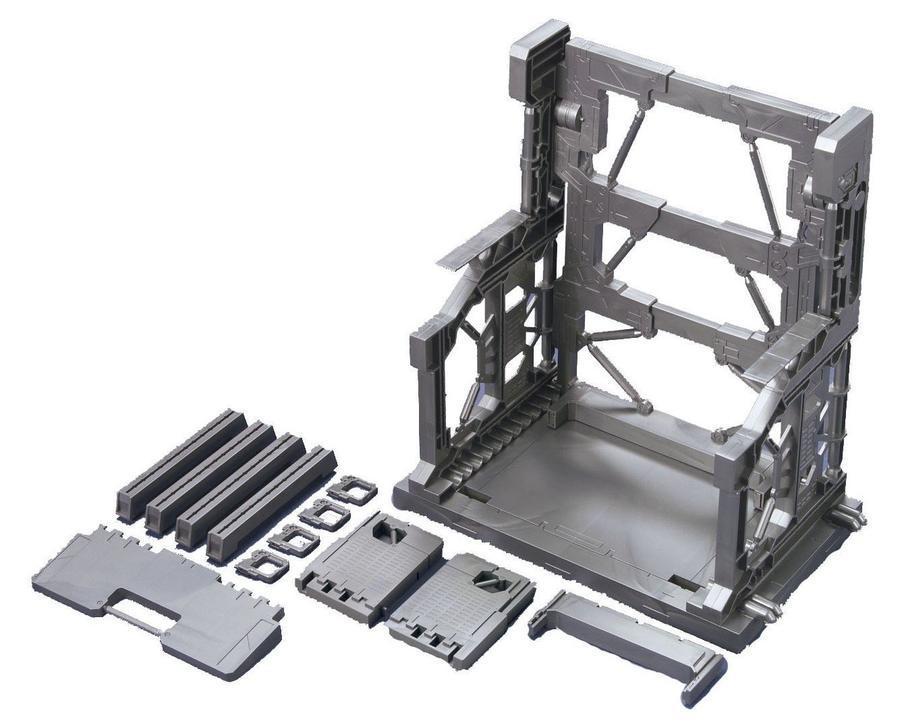 Builders Parts System Base 001 (Black) 1/144 Scale Accessory