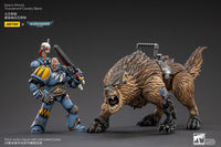 Warhammer 40K Space Wolves Thunderwolf Cavalry Bjane 1/18 Scale Figure (Reissue)