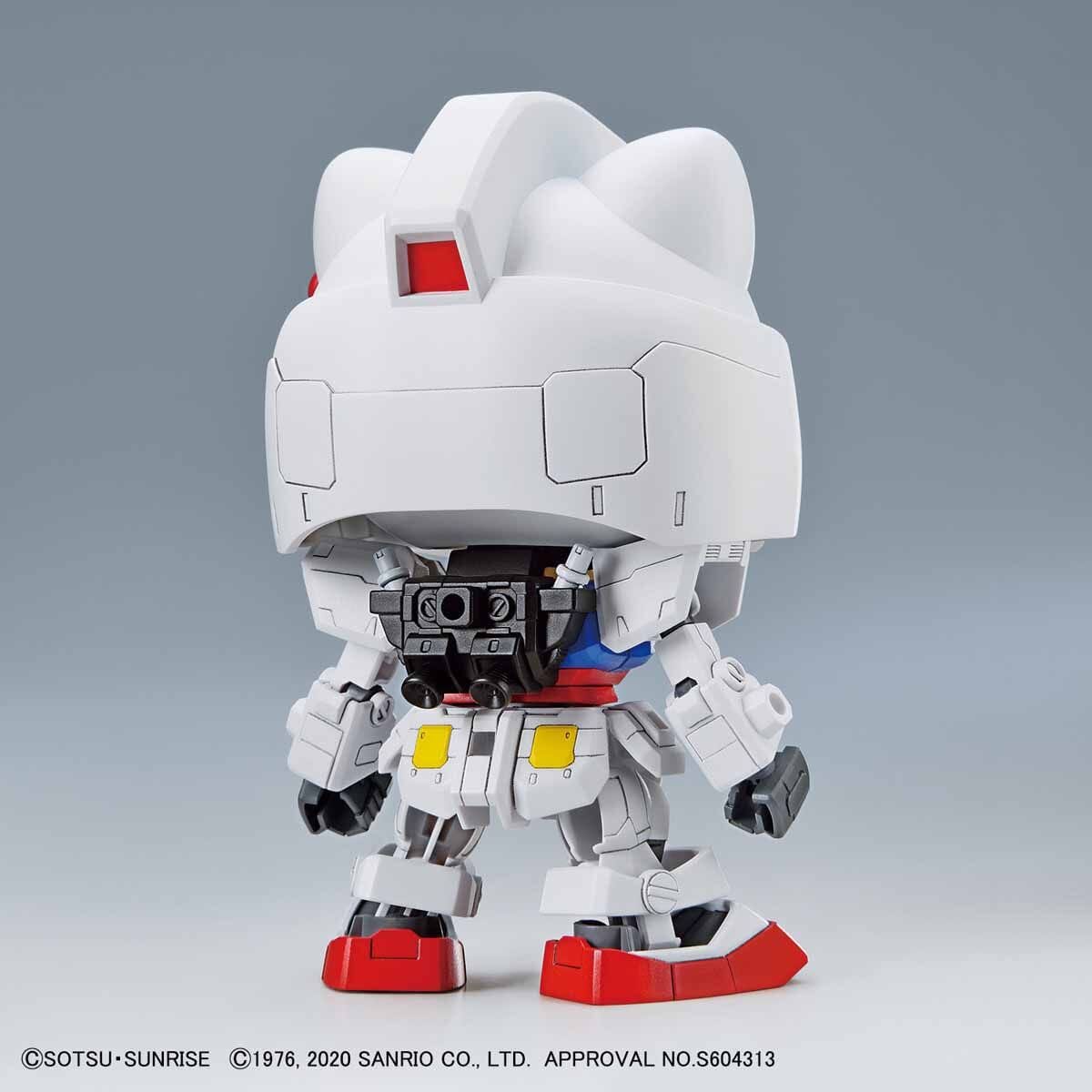 SD Gundam EX-Standard 016 RX-78-2 Gundam & Hello Kitty