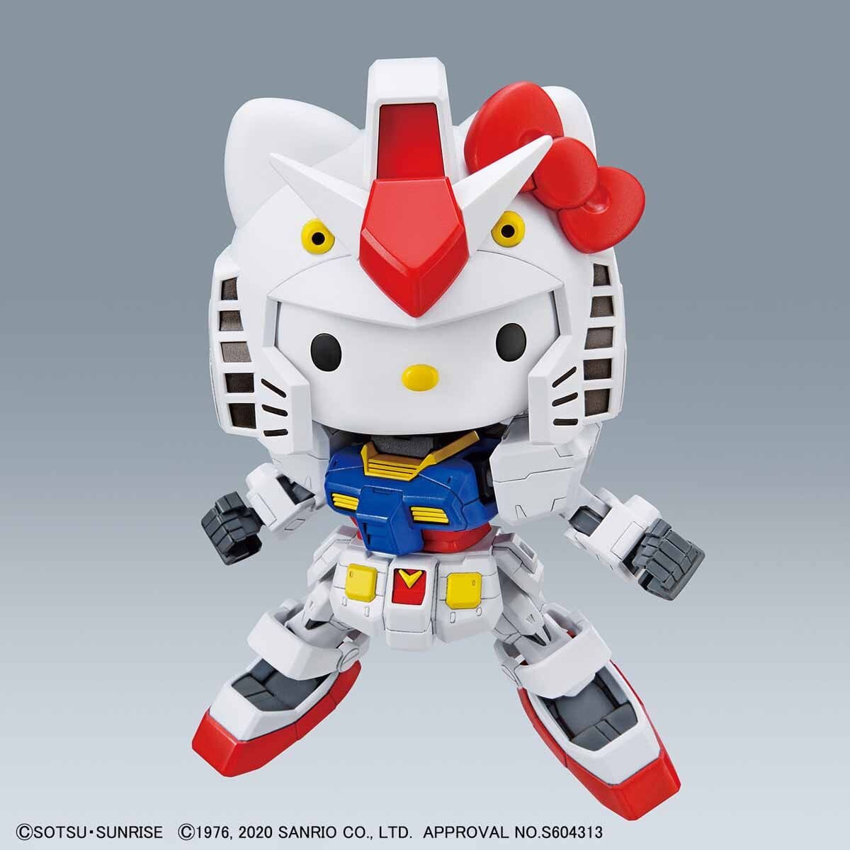 SD Gundam EX-Standard 016 RX-78-2 Gundam & Hello Kitty