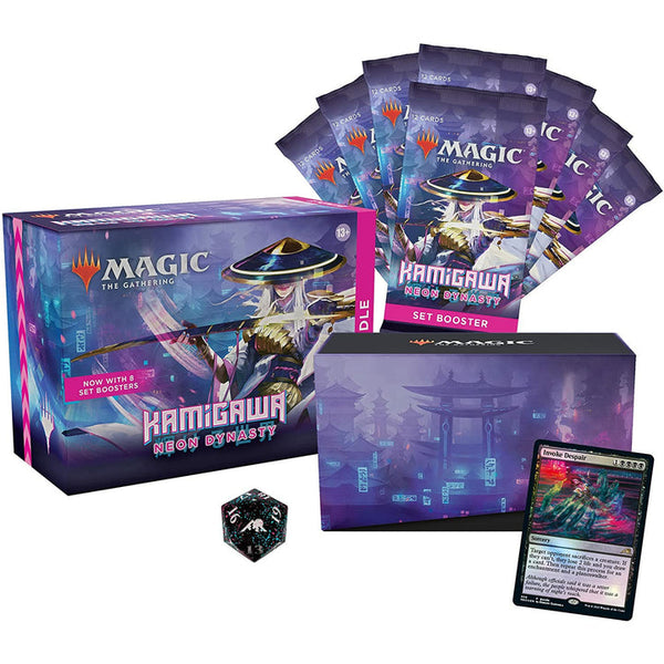 mtg kamigawa set booster box Magic The Gathering Neon Dynasty Japanese The planes feudal past has met futuristic modernity Magic The Gathering Kamigawa Neon