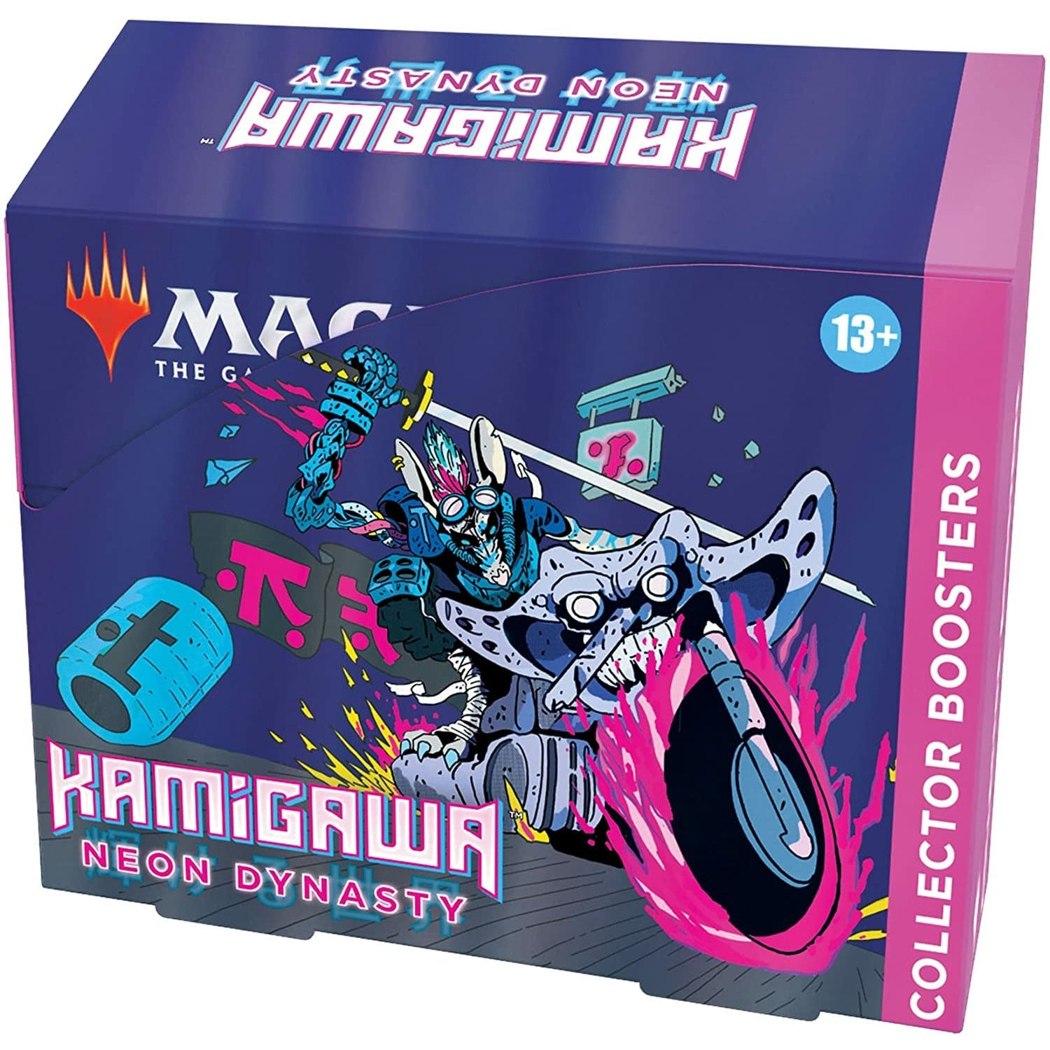 Magic The Gathering Kamigawa Neon Dynasty Collector Booster Box | 12 Packs (180 Magic Cards)