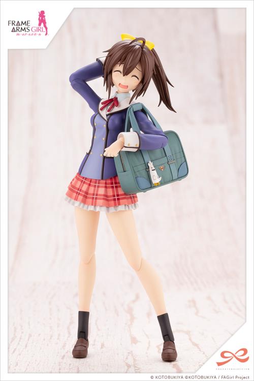 Frame Arms Girl Sousai Shoujo Teien Ao Gennai Wakaba Girls’ High School Winter Clothes Model Kit