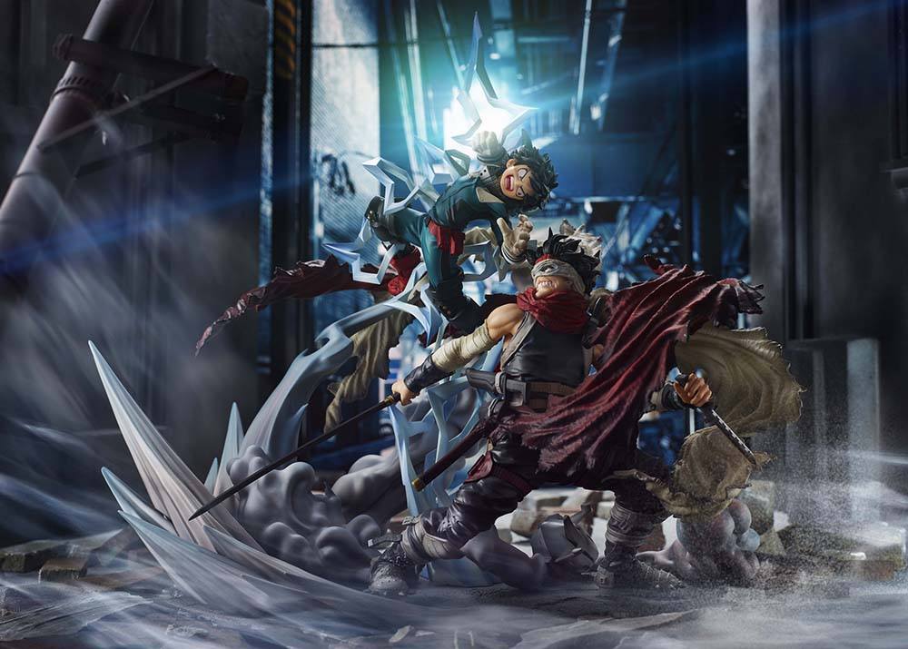 My Hero Academia S-Fire Izuku Midoriya vs. Stain Super Situation Figure