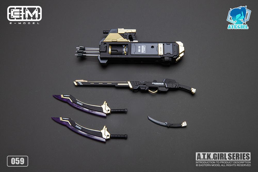 [Overseas Ver] A.T.K. Girl Brocade-Clad Elite Guard (Jinyi Wei JW-059) 1/12 Scale Model Kit