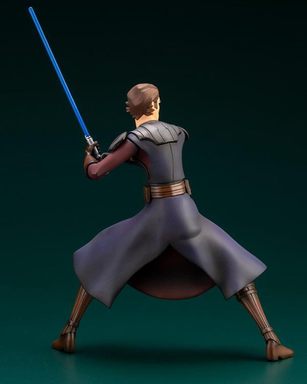 Star Wars: The Clone Wars ArtFX+ Anakin Skywalker Statue (With Ahsoka Tano Piece)