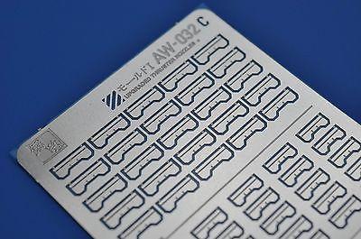 AW-032C Gundam & Weapon Model kit Builders Parts Detail Up Thruster Photo Etch - USA Gundam Store