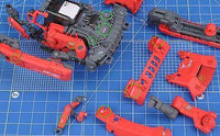 AW002 - Detail-up Warning Decal All Scale Gundam & Weapon (Gray) Builders Parts - USA Gundam Store