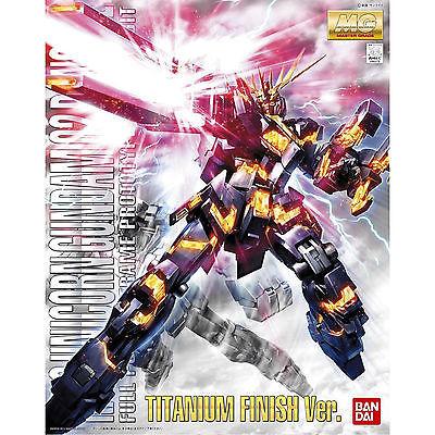 MG 1/100 RX-0 Unicorn Gundam Unit 2 Banshee titanium finish Ver. / - USA Gundam Store