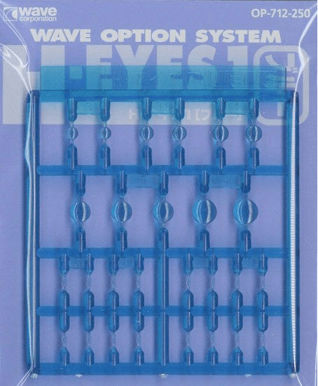 Wave H EYES 1 - Blue Mecha Eye Enhancement, Standard Size