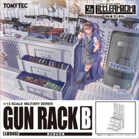 Little Armory LD006 Gun Rack B 1/12 Scale Accessory Set