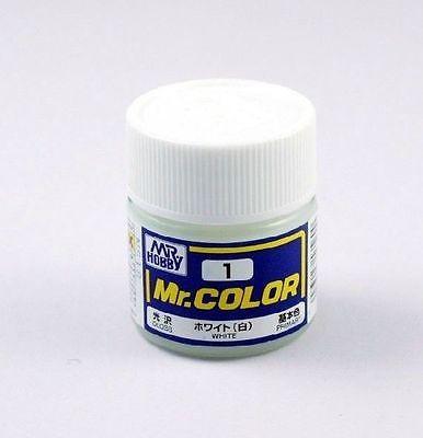 Mr.Hobby Mr.Color Gunze Paint Lacquer C1 White - USA Gundam Store