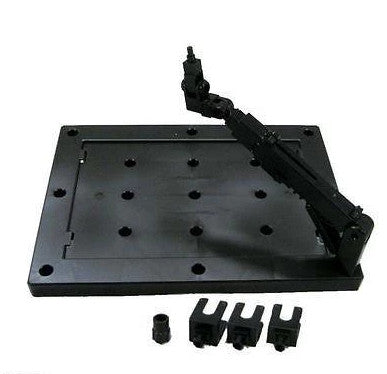 Gundam Action Base 3 Black Stand Model Kit Bandai Display - USA Gundam Store