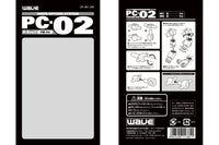 Wave PE SLEEVE PC-02 - Poly Caps and Connectors for Moving Mecha Parts, 2mm