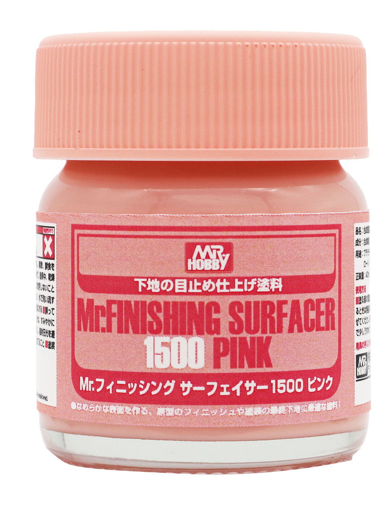 SF292 Mr. Finishing Surfacer Pink 1500 Bottle (40ml)