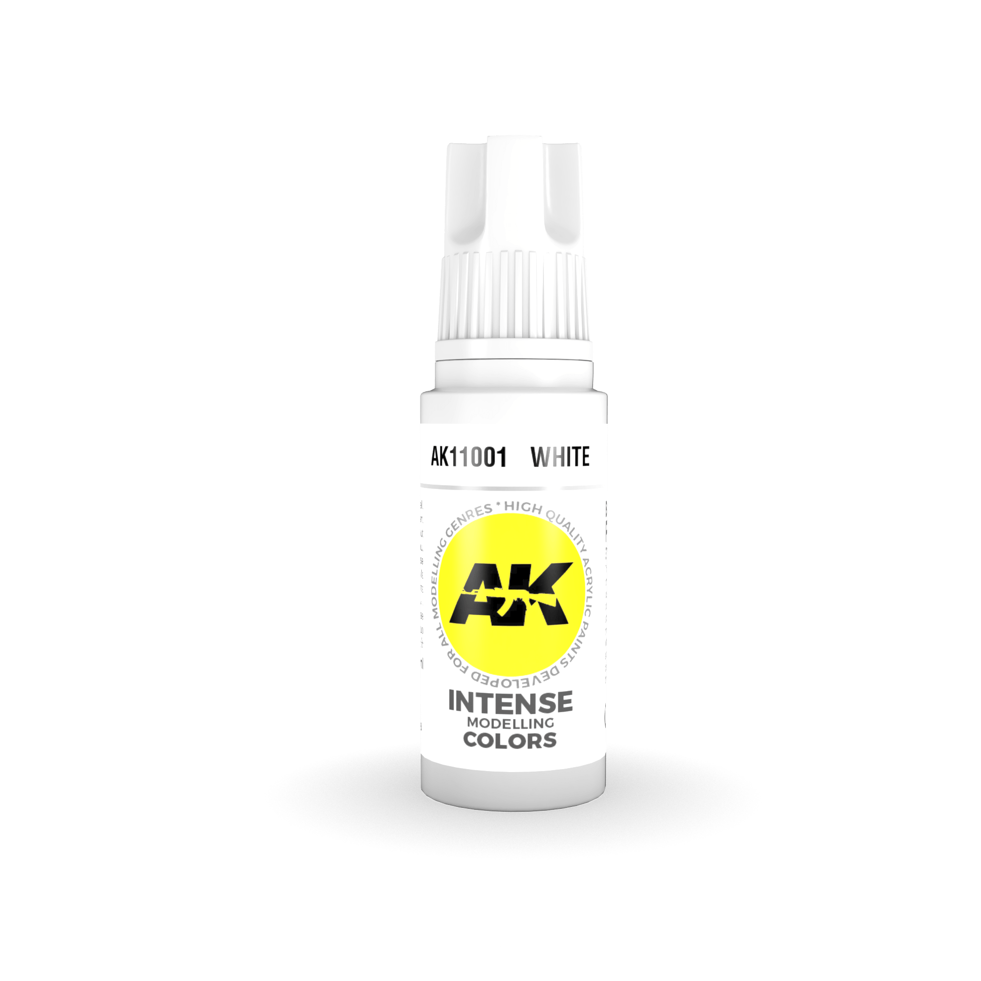 White Acrylic Paint 17ml Bottle