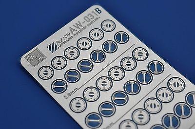 AW-031B Tank Gundam & Weapon Model Detail Thruster Part Metal Photo Etch Add on - USA Gundam Store