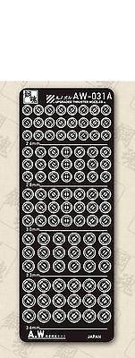 AW-031A Tank Gundam & Weapon Model Detail Thruster Part Metal Photo Etch Add on - USA Gundam Store