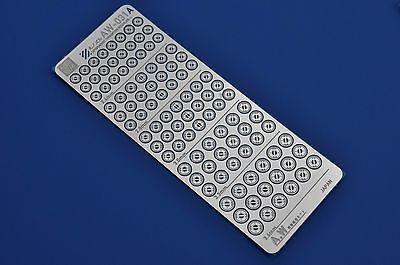 AW-031A Tank Gundam & Weapon Model Detail Thruster Part Metal Photo Etch Add on - USA Gundam Store