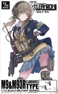 TomyTec Little Armory 1/12 LA049 M9 & M93R Type Weapons