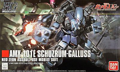 Bandai HGUC 183 GUNDAM AMX-101E SCHUZRUM-GALLUSS 1/144 scale kit - USA Gundam Store