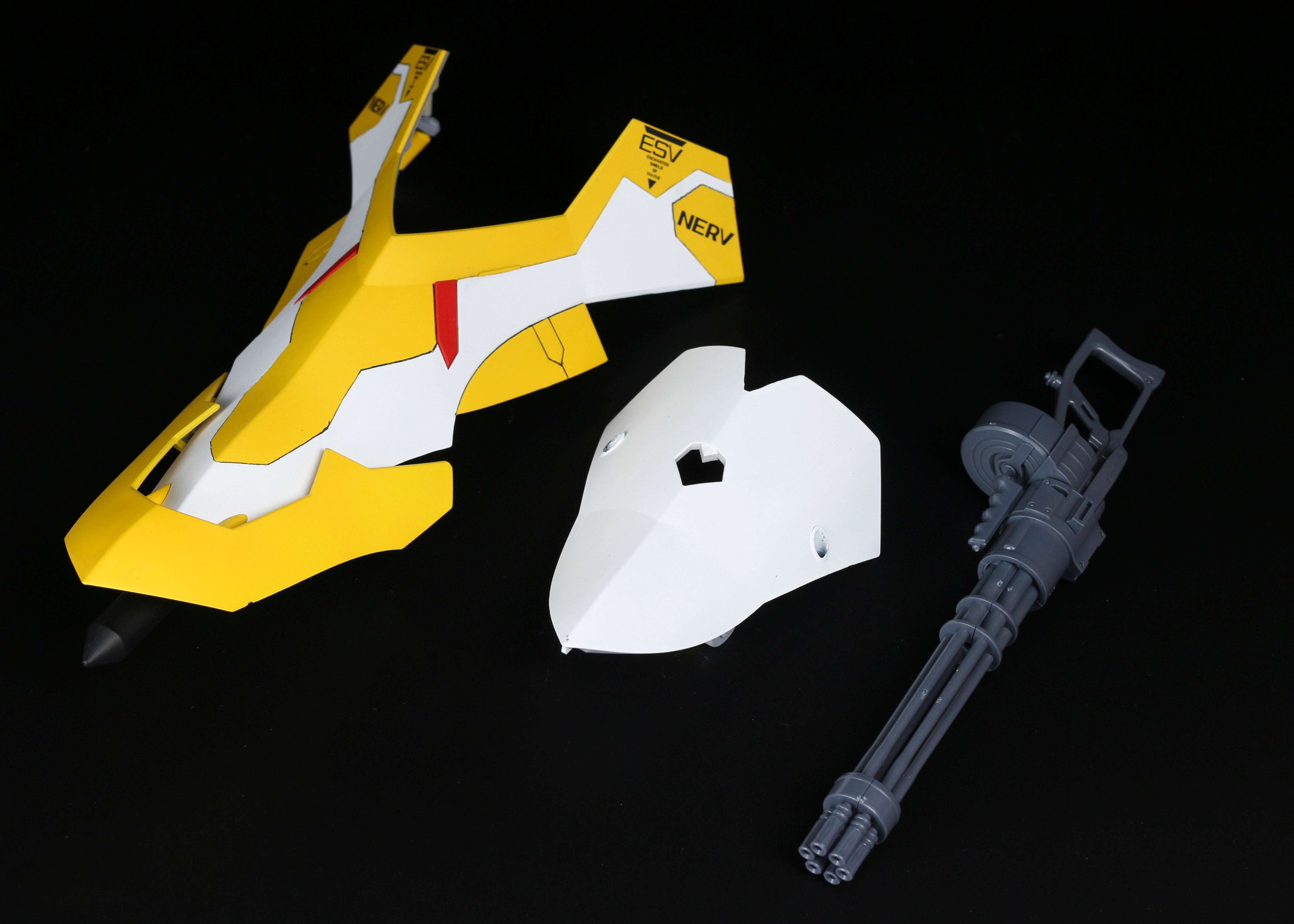 Effect Wings RG Eva Shield and Gatling Gun