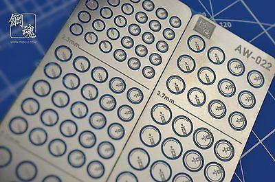 AW-022B Gundam & Weapon Model Detail Thruster Builders Parts Photo Etch Add on - USA Gundam Store