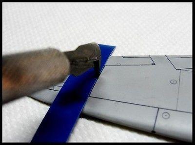 Hobby Chisel tools Gundam Model Kits Scribing Mark Panel Line Tape 6mm