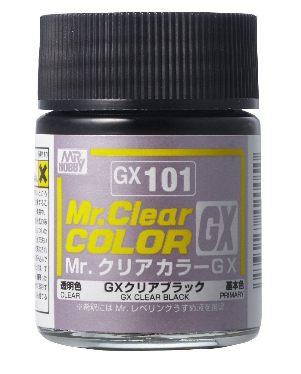 GX101 Mr Color GX Clear Black