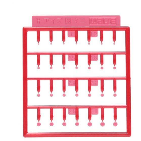 Wave H EYES 3 - Red Mecha Eye Enhancement, Mini Size