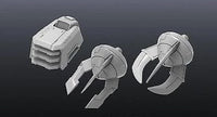Bandai Hobby Builders Parts 1/144 HD MS Ground 01 Detail Gundam Weapon - USA Gundam Store