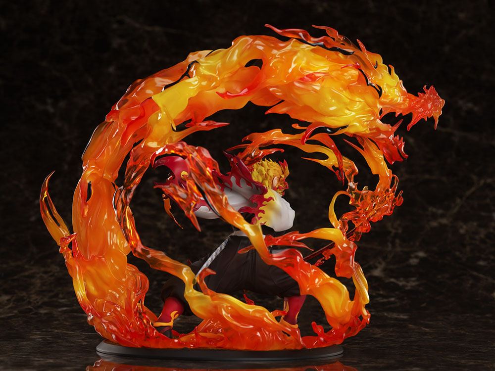 Demon Slayer: Kimetsu no Yaiba Kyojuro Rengoku (Flame Breathing Esoteric Art Ninth Form: Rengoku) 1/8 Scale Figure