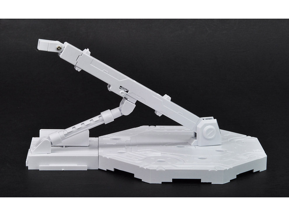 Action Base 1 Display Stand (1/100 Scale) - White - USA Gundam Store