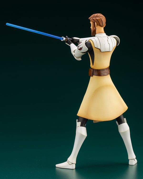 Star Wars: The Clone Wars ArtFX+ Obi-Wan Kenobi Statue (With Ahsoka Tano Piece)