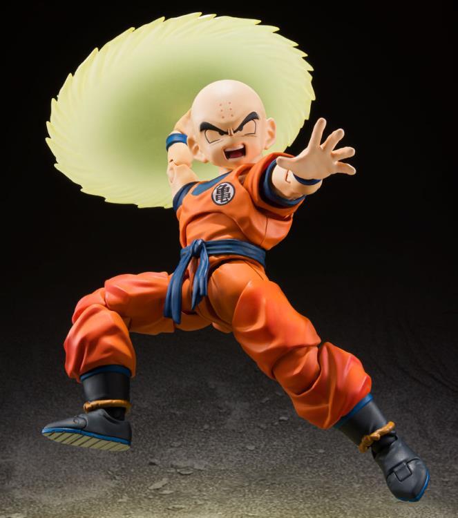 Dragon Ball Z S.H.Figuarts Krillin (Earth's Strongest Man) Action Figure