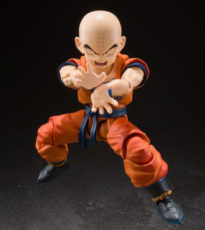 Dragon Ball Z S.H.Figuarts Krillin (Earth's Strongest Man) Action Figure
