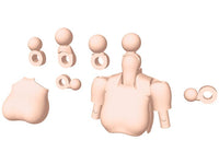 Megami Device M.S.G. 01 Top Set Skin Color B